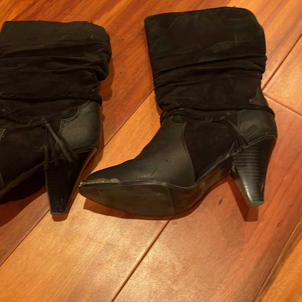 LEATHER BOOTS - Picture 6 of 11